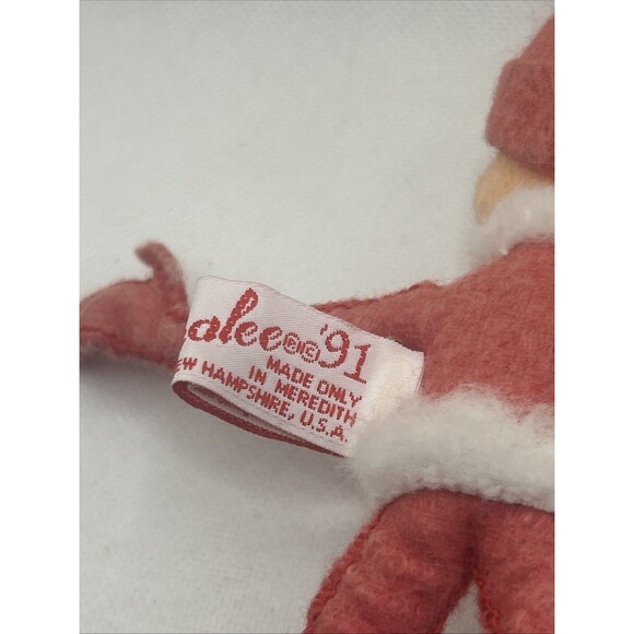 Vintage Annalee Doll Elf Christmas Red 1991 Original Shelf Sitter Mischievous - Picture 3 of 5